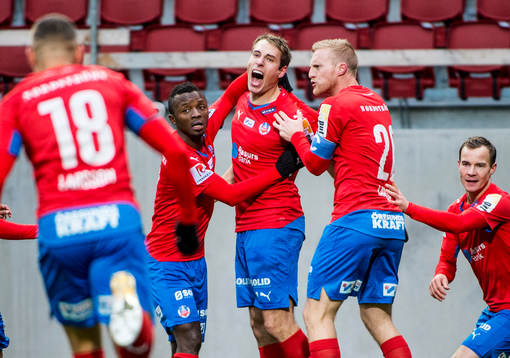 Helsingborgs Jordan Larsson, Monday Samuel, Frederik