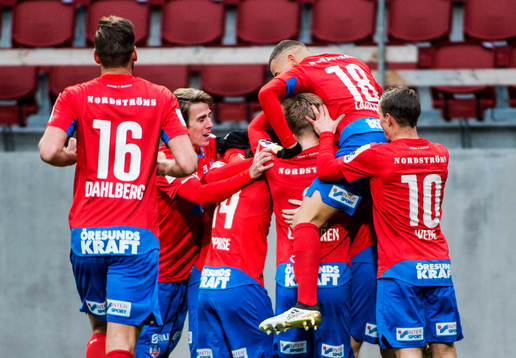 Jubel i Helsingborg