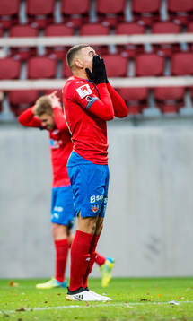 Helsingborgs Jordan Larsson deppar