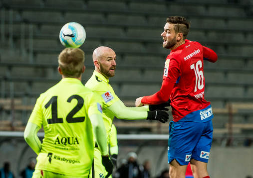 Helsingborgs Mikael Dahlberg mot Jönköpings Jesper