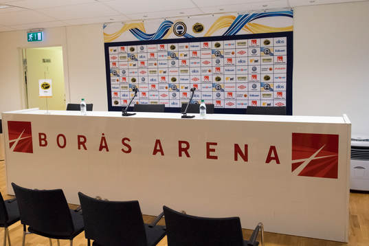 Pressrummet på Borås arena