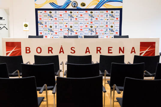Pressrummet på Borås arena