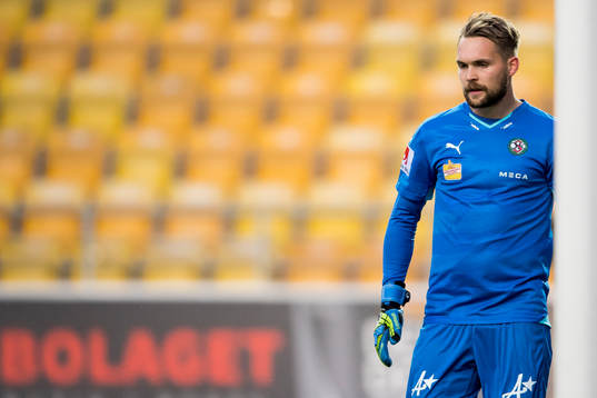 Örebros målvakt Oscar Jansson