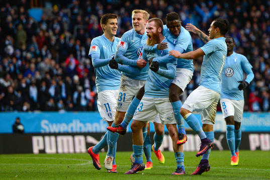 Malmö FFs Jo Inge Berget jublar