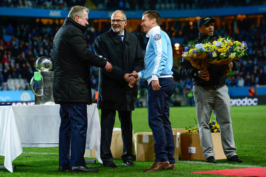Svenska fotbollförbundets ordförande Karl-Erik Nilsson