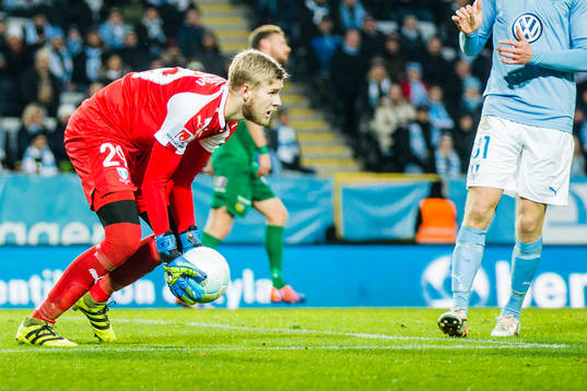 Malmö FFs målvakt Fredrik Andersson
