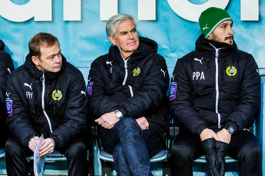 Hammarbys tränare Nanne Bergstrand (m)
