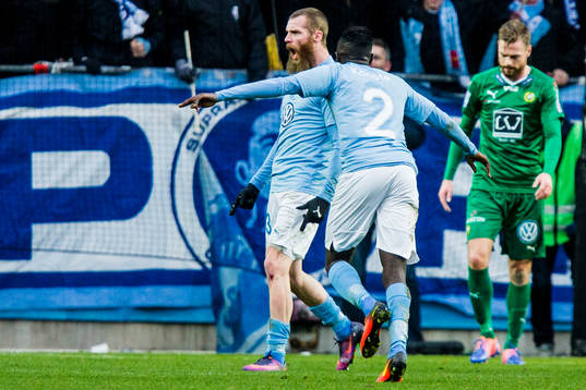 Malmö FFs Jo Inge Berget jublar