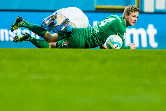 Hammarbys Erik Israelsson deppar