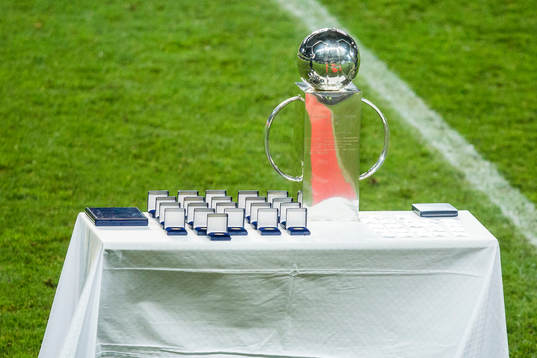Lennart Johanssons pokal uppställd