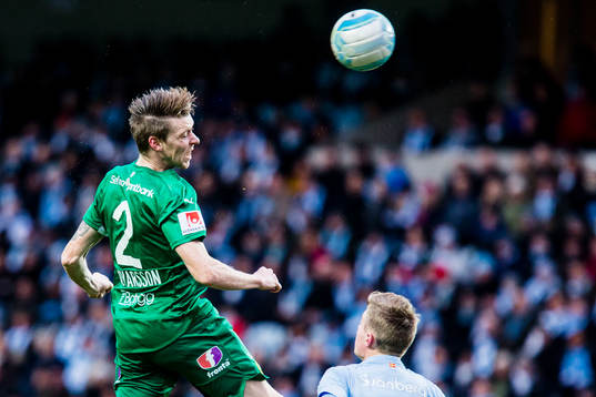 Hammarbys Birkir Már Saevarsson nickar