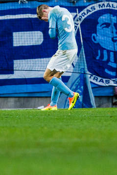 Malmö FFs Mattias Svanberg deppar