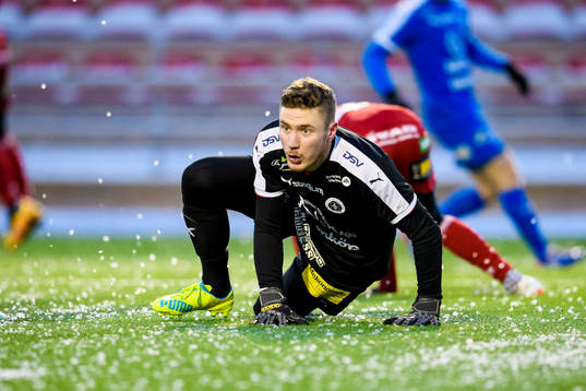 Nyköpings målvakt Edvard Setterberg