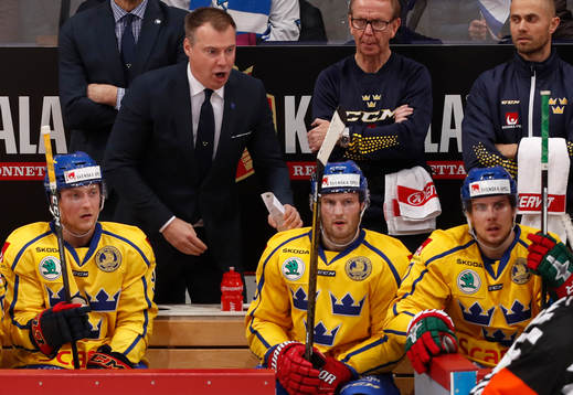 Sweden´s Head Coach Rikard Grönborg