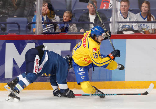 Finland¥s Tomi Sallinen and Sweden¥s Dennis Everberg