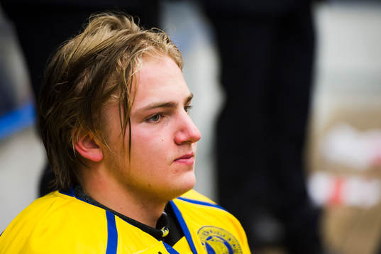 Sveriges Erik Brännström utan hjälm