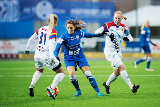Eskilstunas Elena Sadiku och Hovås Billdals Ella Wallfur