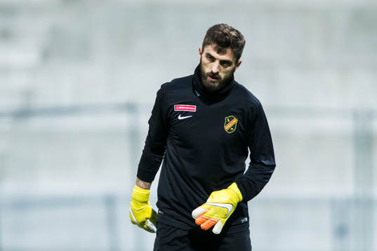 Vasalunds målvakt Zoran Akovic