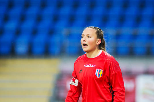 Hovås Billdals målvakt Alexandra Silow