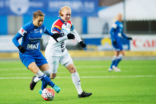 Eskilstunas Elena Sadiku och Hovås Billdals Emma Thölin