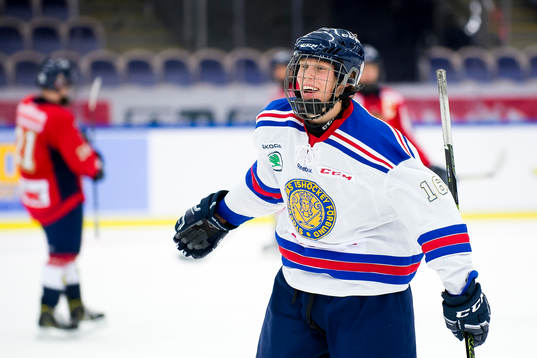 Stockholm Nords William Persson jublar