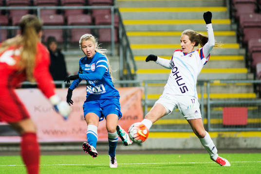 Eskilstunas Cajsa Åkerberg och Hovås Billdals Sofie Ask