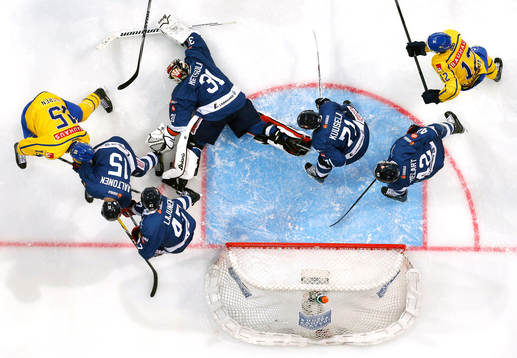 Sweden¥s Mattias Sjögren, Finland¥s Miro Aaltonen,