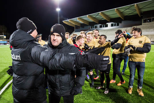 Brommapojkarnas assisterande tränare Azrudin Valentic