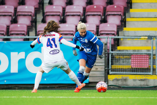 Hovås Billdals Melissa Davin och Eskilstunas Sara