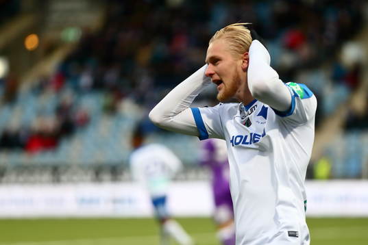 Norrköpings Karl Holmberg reagerar