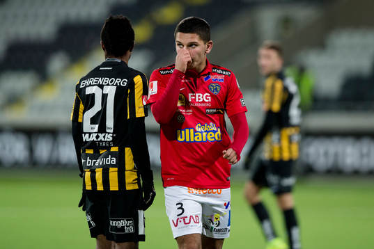 Falkenbergs Edi Sylisufaj deppar