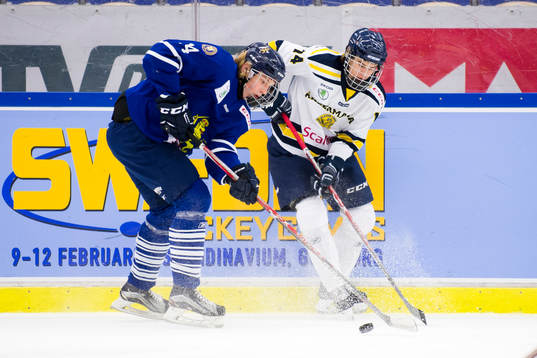 Göteborgs Liam Svensson och Ångermanlands Axel Ernst
