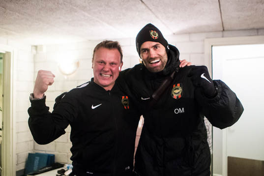 Brommapojkarnas sportchef Roberth Björnknesjö och