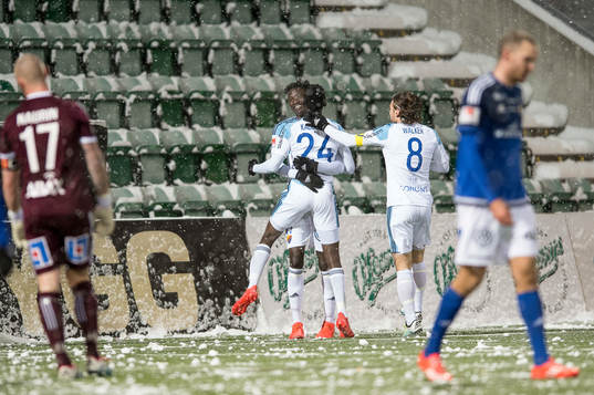 Djurgårdens Philana Tinotenda Kadewere jublar