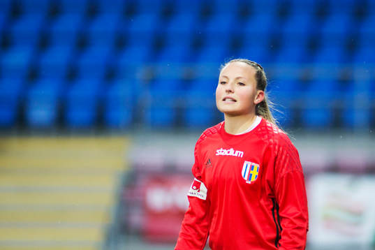 Hovås Billdals målvakt Alexandra Silow