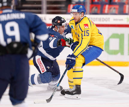 Finland¥s Atte Ohtamaa and Sweden¥s Mattias Sjögren