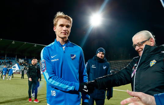 Norrköpings Sebastian Andersson får lilla silvret