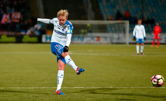 Skott av Norrköpings Karl Holmberg