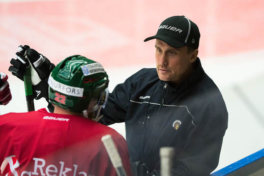 Frölundas tränare Roger Rönnberg