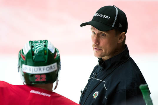 Frölundas tränare Roger Rönnberg