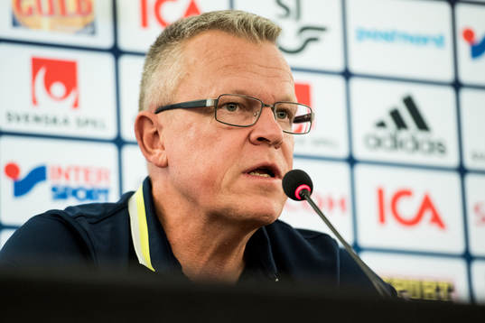 Sveriges förbundskapten Janne Andersson