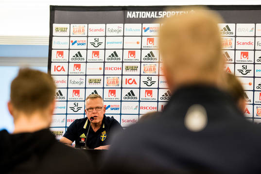 Sveriges förbundskapten Janne Andersson