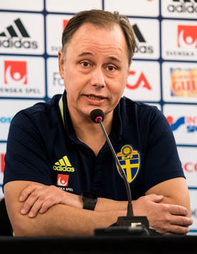 Presschef Niklas Bodell