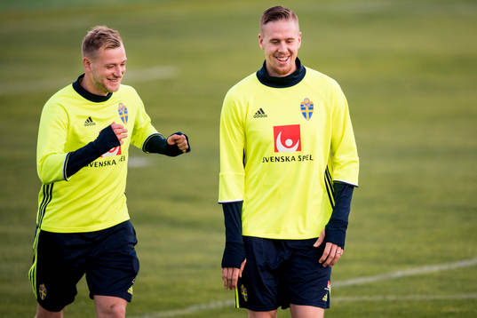 John Guidetti och Pontus Jansson
