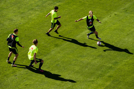 Jimmy Durmaz, Filip Helander, Albin Ekdal och Christoffer