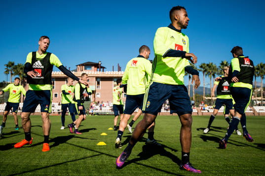 Pontus Jansson och Isaac Kiese Thelin