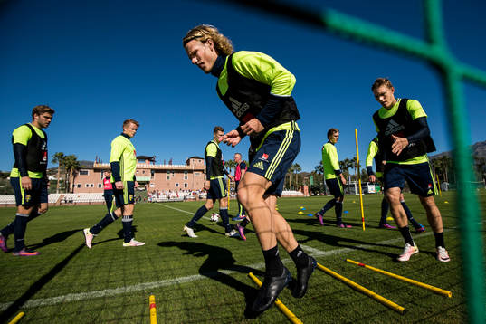 Oscar Hiljemark och Ludwig Augustinsson