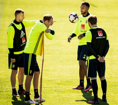 John Guidetti, Ola Toivonen och Isaac Kiese Thelin