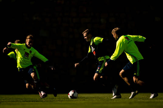 Sam Larsson, Viktor Claesson och Ola Toivonen