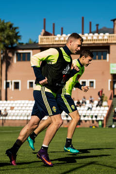 John Guidetti och Victor Nilsson Lindelöf